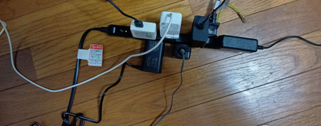 回転式電源タップ