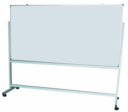 WB2 WHITE BOARD + MOBILE METAL STAND