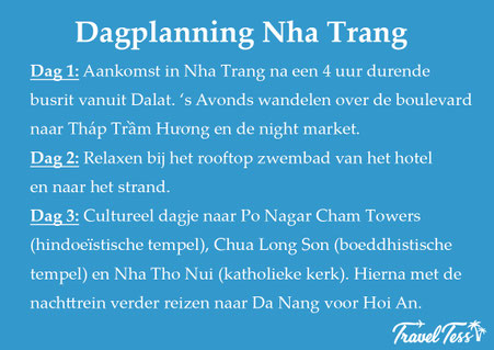 Dagplanning Nha Trang