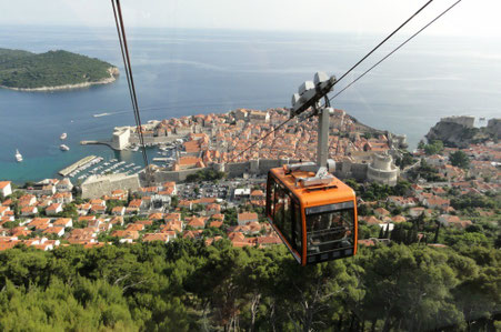 Dubrovnik top things to do - Cable Car - Copyright Michael Spencer