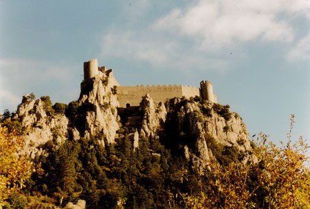 Vue du château dans les années 1990
