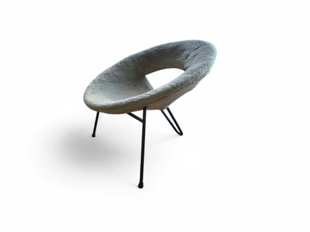 Henri Lancel Fauteuil Saturne vers 1955