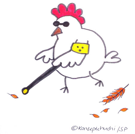 Auch ein Blindes Kommunikations-Huhn findet mal ein Korn
