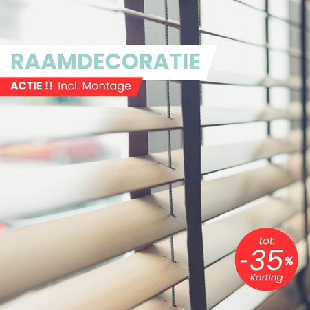 Expert aan huis voor je raam decoratie
