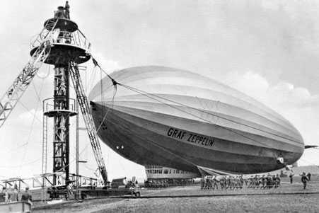 graf zeppelin lz 127, südamerika linie, recife, zeppelinturm, pernambuco, ankermast, brasilien, hindenburg lz 129, luftschiff in brasilien, nonstop-flug, gasflaschen