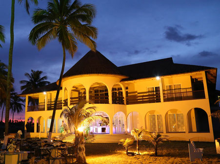 villa trinidade, eventlokal, sirinhaém, barra de sirinhaém, ilha de santo aleixo, praia, carneiros, pernambuco, brasilien, christliches reisebüro, heiraten