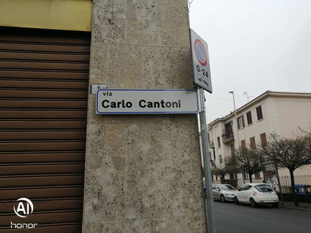 NUOVA SEGNALETICA IN VIA CARLO CANTONI