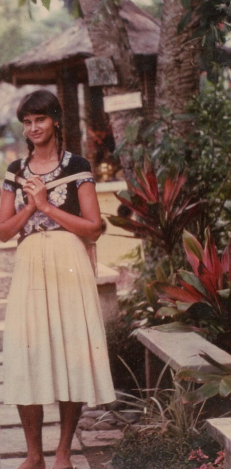 Java, Indonesia ; 1979 Nan at a Buddhist Monastery