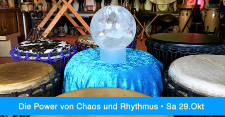 Die Power von Chaos und Rhythmus  Trommelworkshop 29.10.2022 • Trommelschule Yngo Gutmann Leipzig