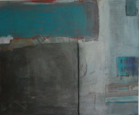 Ohne Titel     Eitempera auf Leinwand     100 x 120 cm