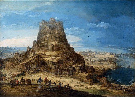 La tour de Babel et la confusion des langages par Dieu