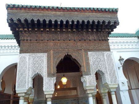 ~ Bild: Al Quarawine Moschee, Fès, Marokko ~