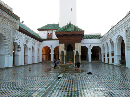 ~ Bild: Al Quarawine Moschee, Fès, Marokko ~