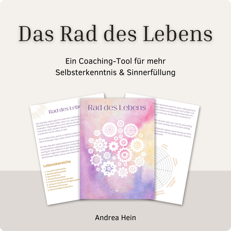 Rad des Lebens - Coachingtool für mehr Selbsterkenntnis & Sinnerfüllung