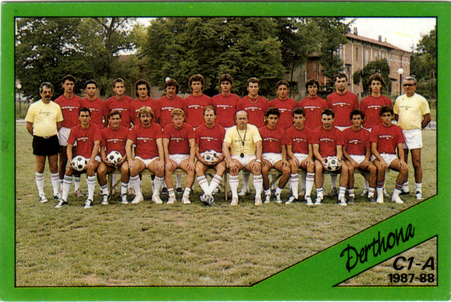 FIGURINA PANINI DERTHONA  1987-88