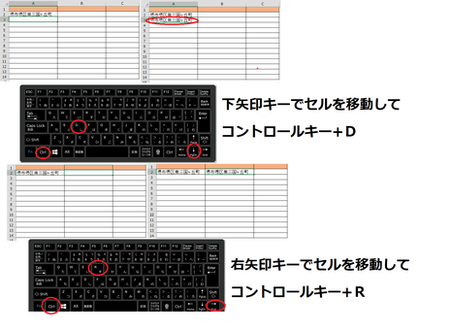 堺市パソコン教室エクセルショートカットキーの使い方