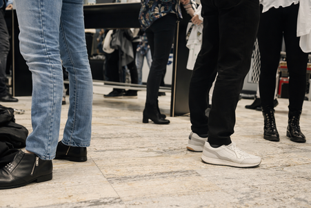 Impressionen vom ersten Fazialiscafé für Betroffene (Bild: N. Steiger)