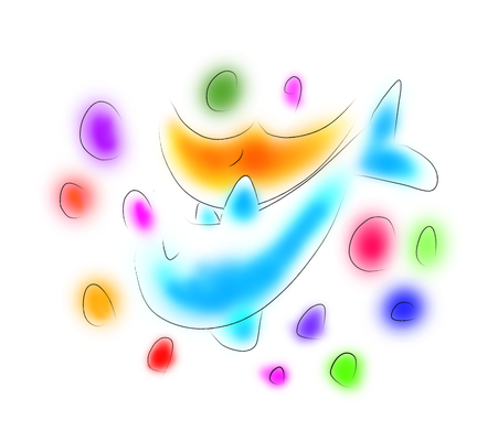 お絵描き メルヘンを奏でるファンタジーな落書き 翠のメルヘンは緑色 お絵描き メルヘンを奏でるファンタジーな落書き 翠のメルヘンは緑色