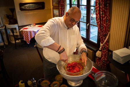 Französische Küche im Bistro bei Chefkoch Noël