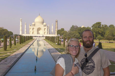 saltedlife.org Joerg Hund Ann-Katrin Knobloch Royal Enfield Indien Taj Mahal Jaipur