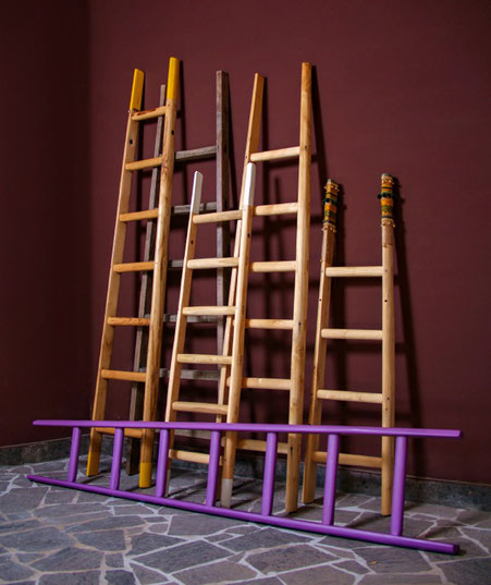 scale a pioli personalizzate per arredamento e decoro, handcrafted wood ladders for forniture and decor