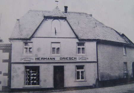 Bäckerei Driesch, 1911