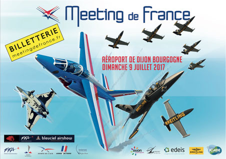  Meeting de France Dijon 2017, airshow 2017