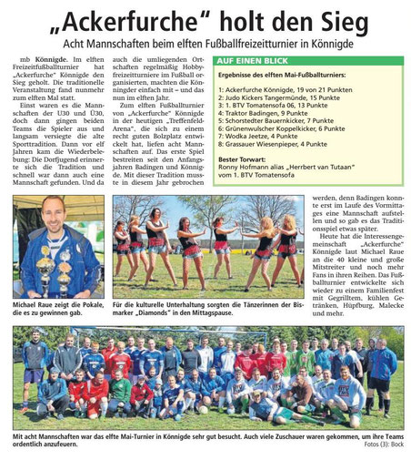 Altmark-Zeitung vom 09.05.2017, von Maik Bock