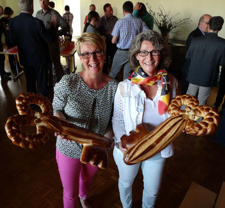 Andrea Keller und Christine Bernet