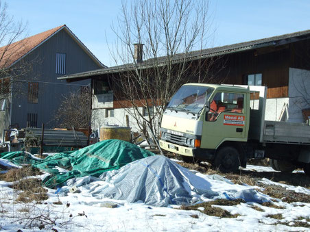 Baugeschäft Menzi AG in der Bürg
