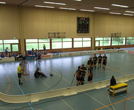 Jubel 47 Sekunden vor Schluss: Die Riders schiessen das "Golden Goal"