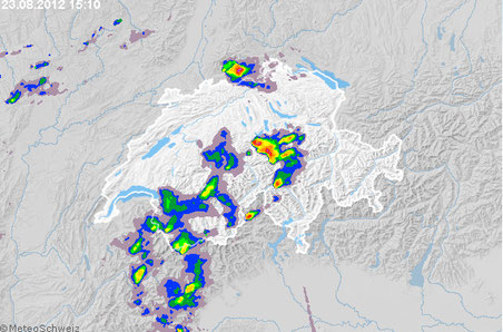 Screenshot: meteoschweiz.admin.ch