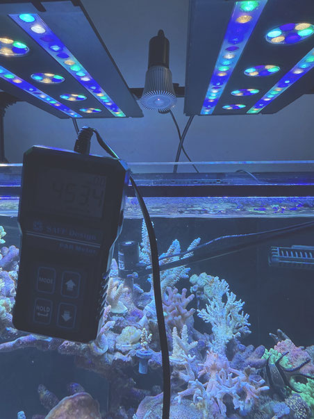 水中使用可能なPARメーター - saff design サフデザイン hsbao 背面