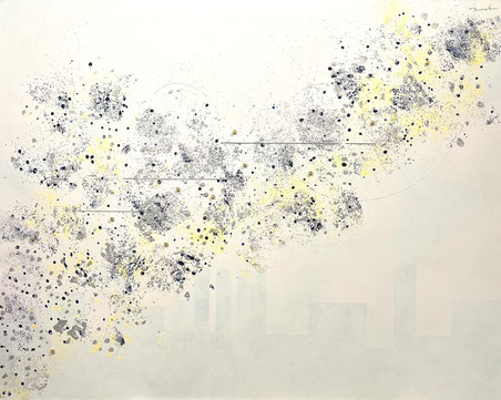 MIRAGE    F30   910mm×727mm  2026 Acrylic on canvas, wood