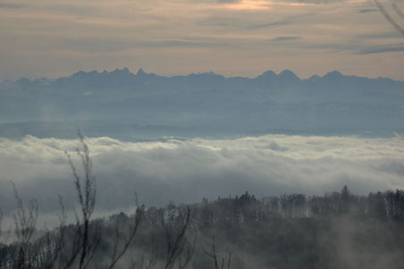 Aussicht auf alle Seiten geniessen