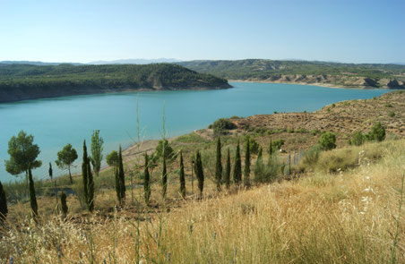Am Embalse de Negratin