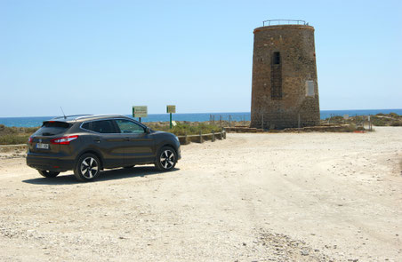 Kurzer Halt am Torre Garcia