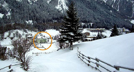 Lage Hotel Reschnerhof Winterurlaub Reschenpass