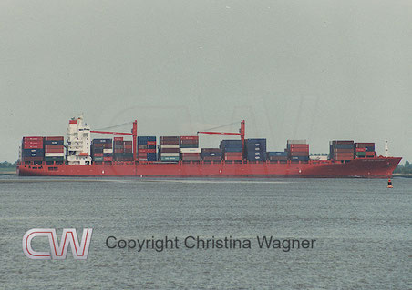 Mit der CAP SAN NICOLAS kamen ab 2001 sechs neue CAP SAN Schiffe in Fahrt. Die Schiffe können 3.739 TEU befördern. Nach Zulauf der neuen CAP SAN Schiff wurden sie verkauft.