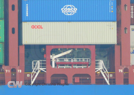 Methanol-Bunkerstation der COSCO Shipping LIBRA