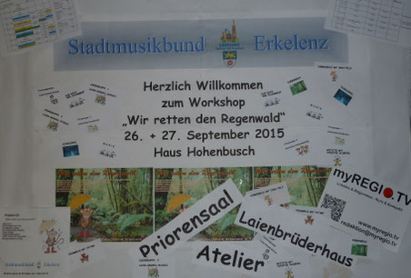 Unser Workshop "Wir retten den Regenwald"