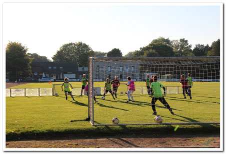 das Soccer-Ei im Training bei den Amateuren