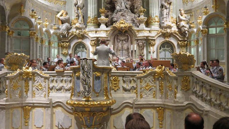 30.04.2014 Frauenkirche Dresden Militärmusikkorps