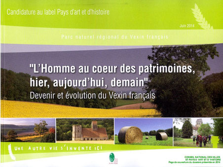 Le Parc naturel régional (PNR) du VEXIN français devient Pays d'art et d'histoire en 2014