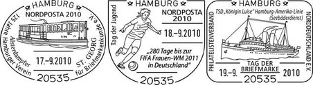 Sonderstempelübersicht