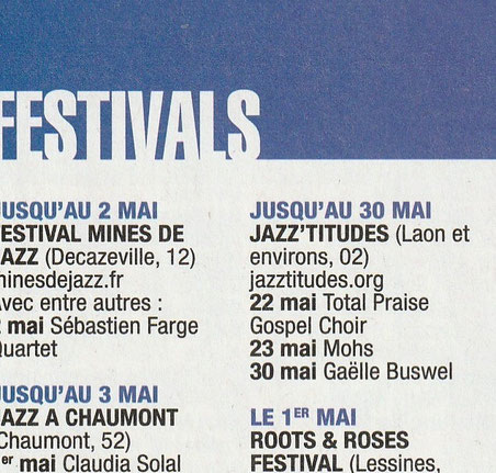 Jazz Magazine mai 2026