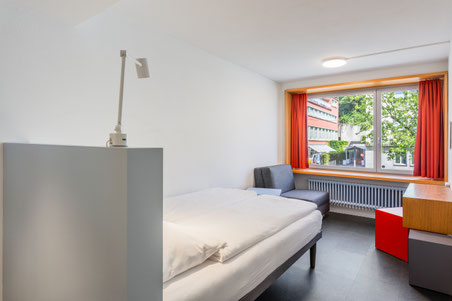 doubleroom with view over Zurich