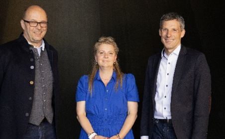 Marco Hirzel, Maja Bachmann, Dany Schulthess (v. l. n. r.). Bild: Standortförderung Zürioberland