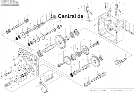 Despiece grupo Bima GI10