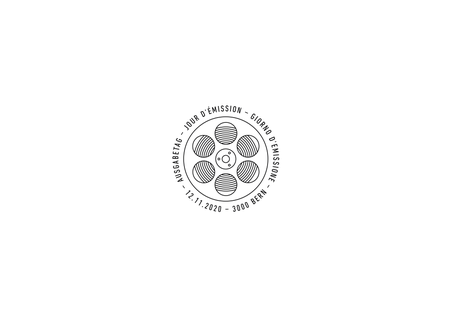 Stempel zur Briefmarke 125 Jahre Kino © Post CH Netz AG